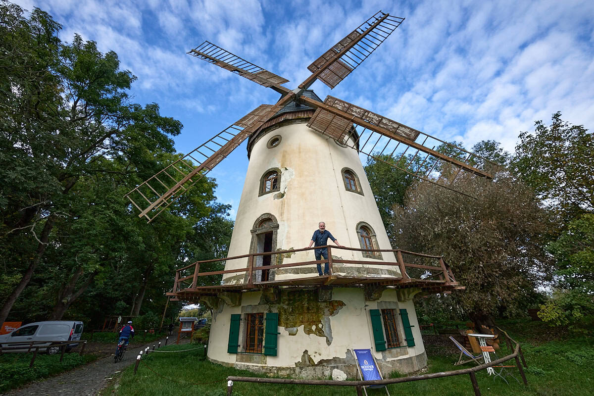 Die Gohliser Windmühle. Foto: Tobias Koch
