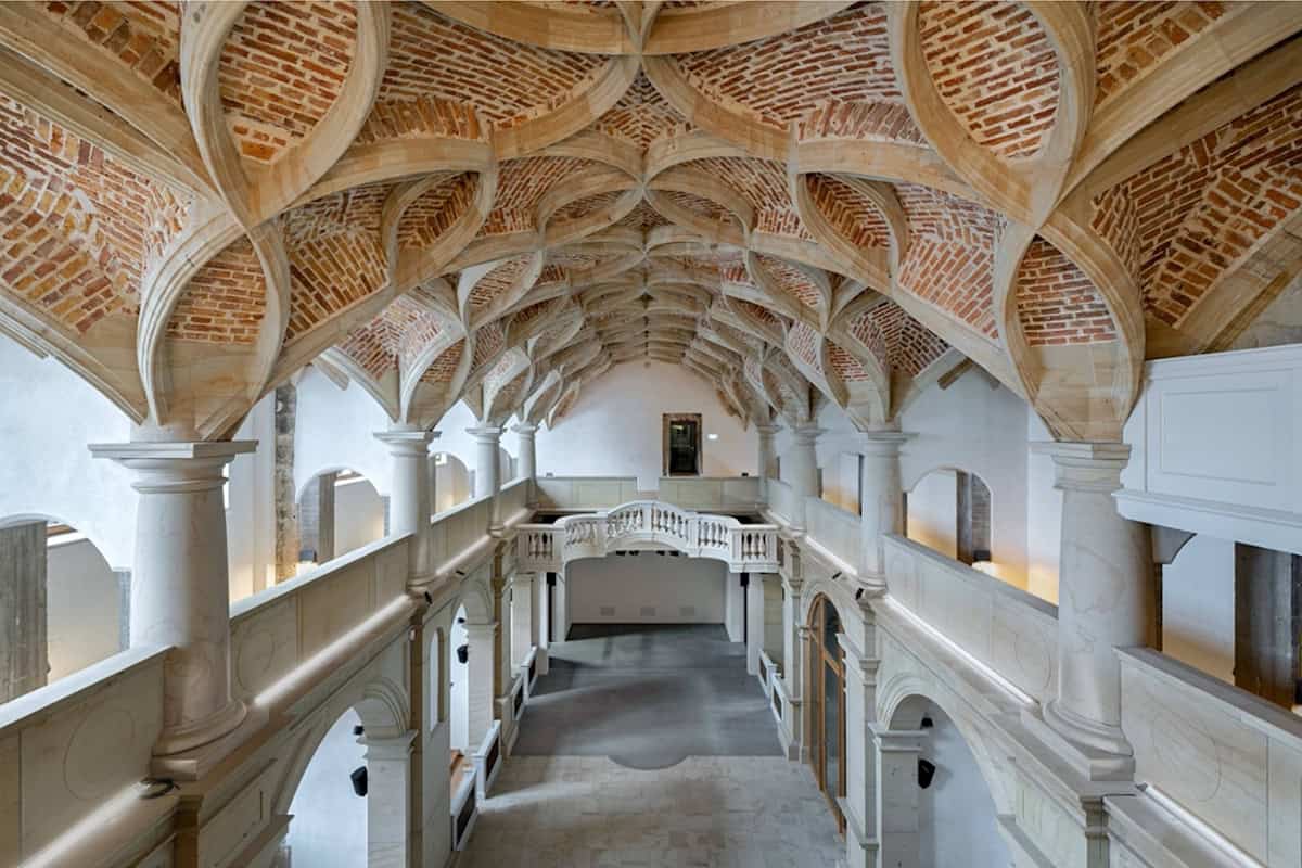 Blick auf die Orgel- und Musikerempore. Fotograf: Matthias Hultsch Blick auf die Orgel- und Musikerempore. Fotograf: Matthias Hultsch