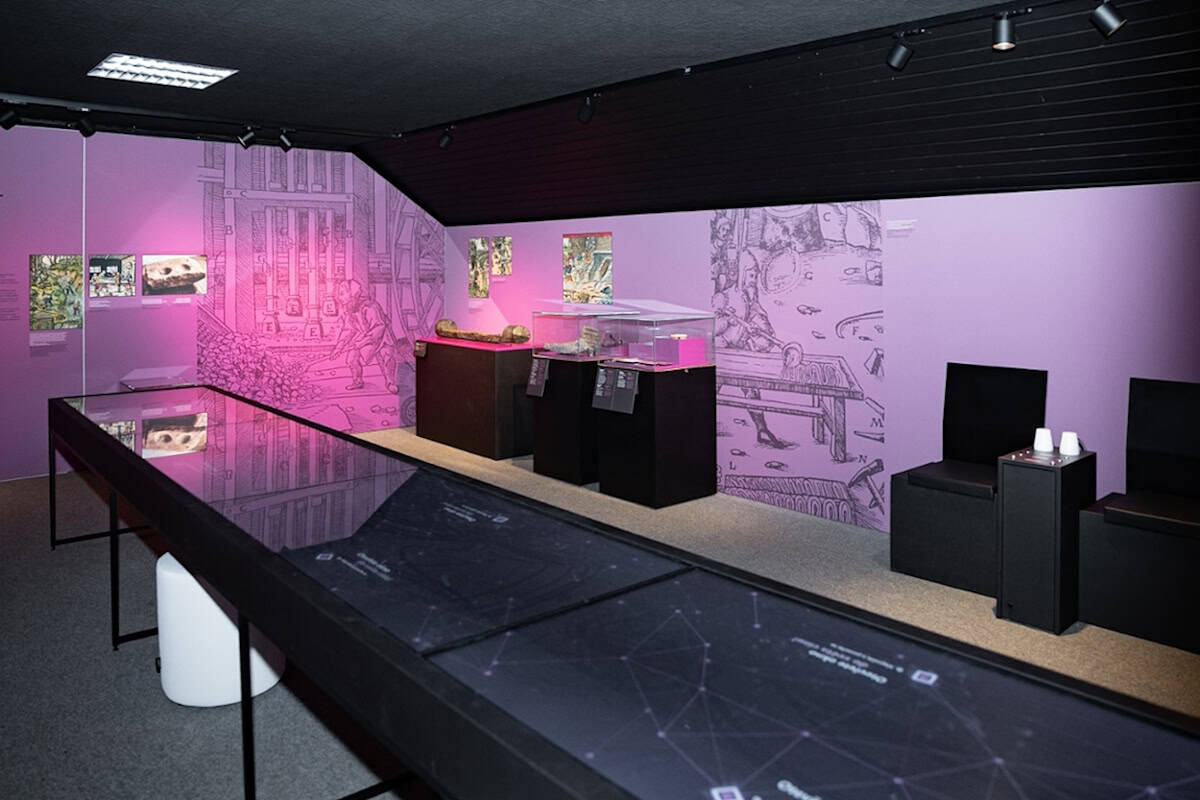 Ausstellung ZINN & SEIN in der Zinngrube Ehrenfriedersdorf. Foto: Tim Fischer Ausstellung ZINN & SEIN in der Zinngrube Ehrenfriedersdorf. Foto: Tim Fischer