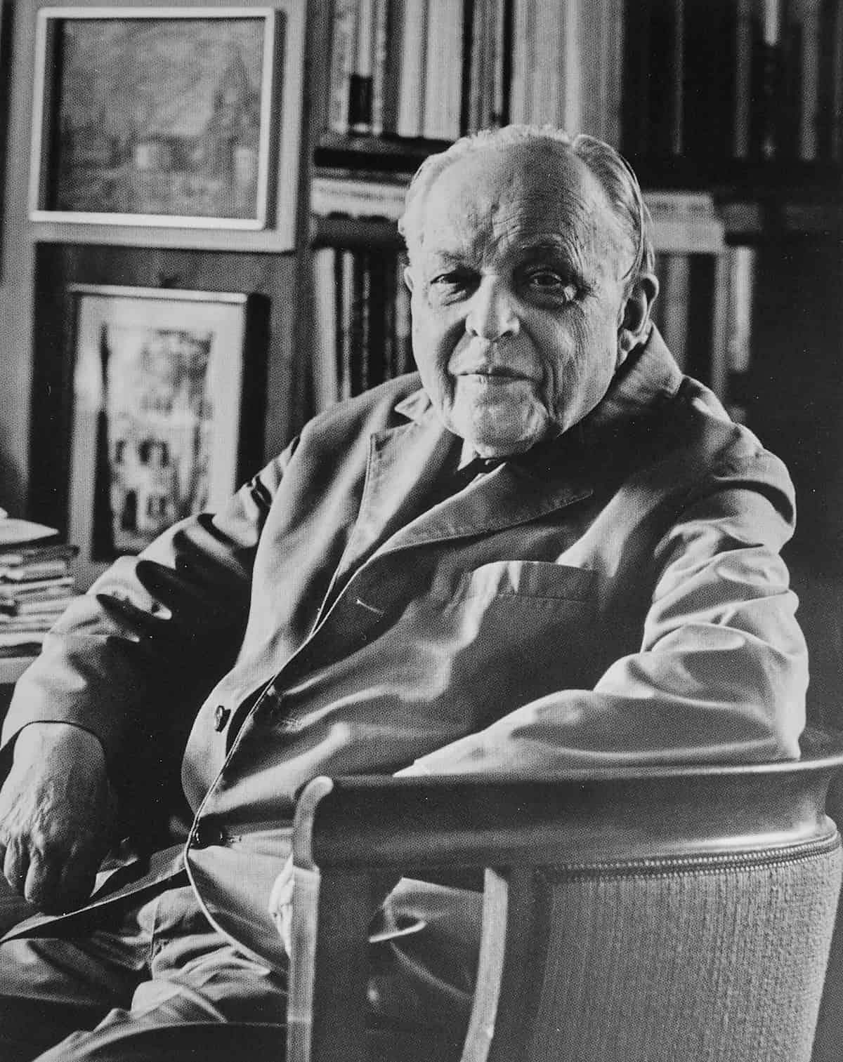 Dr. Fritz Löffler, 1979. Foto: Ernst Hirsch