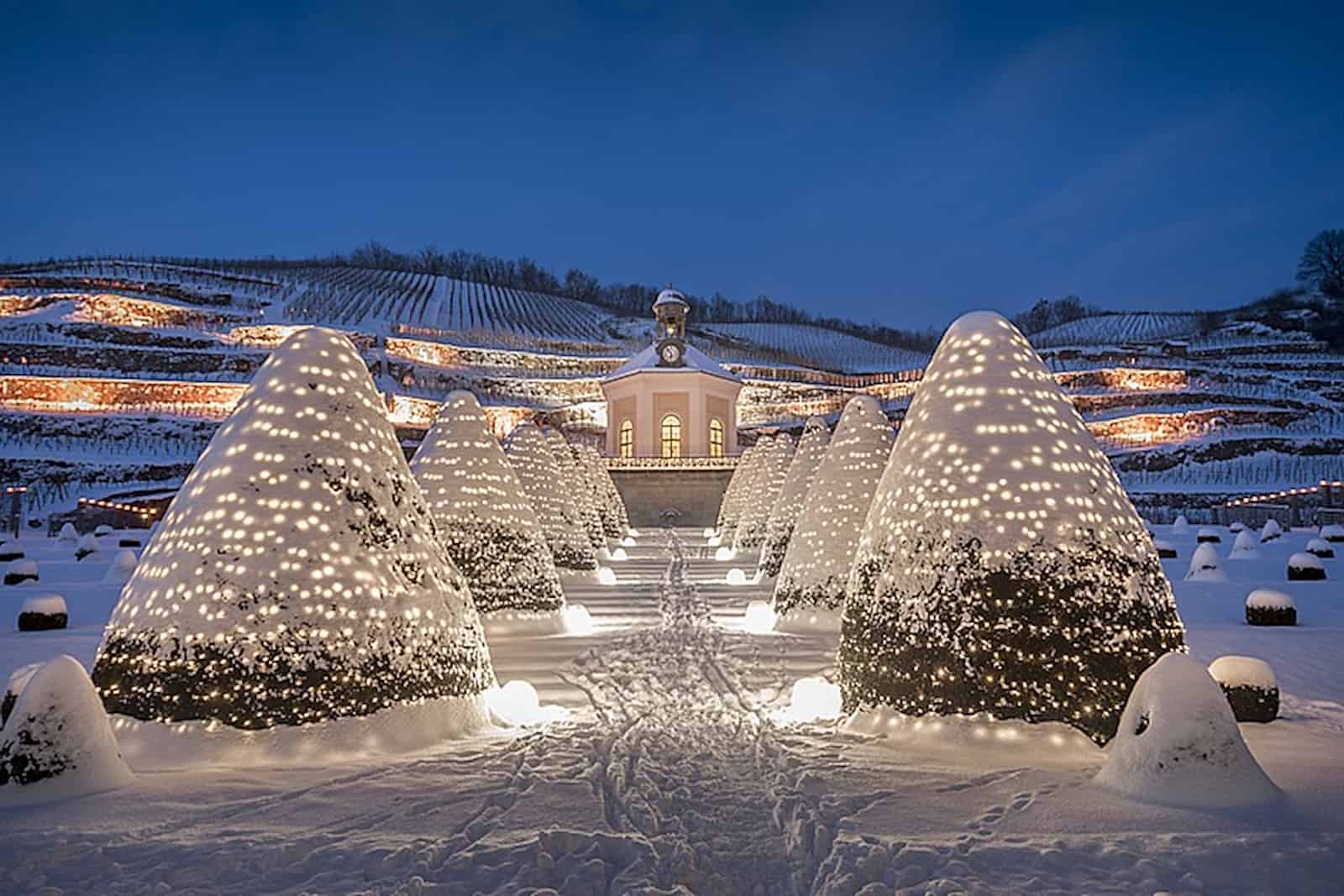 Auf dem Erlebnisweingut Schloss Wackerbarth reifen wunderbare Sekte im Keller. Foto: René Jungnickel