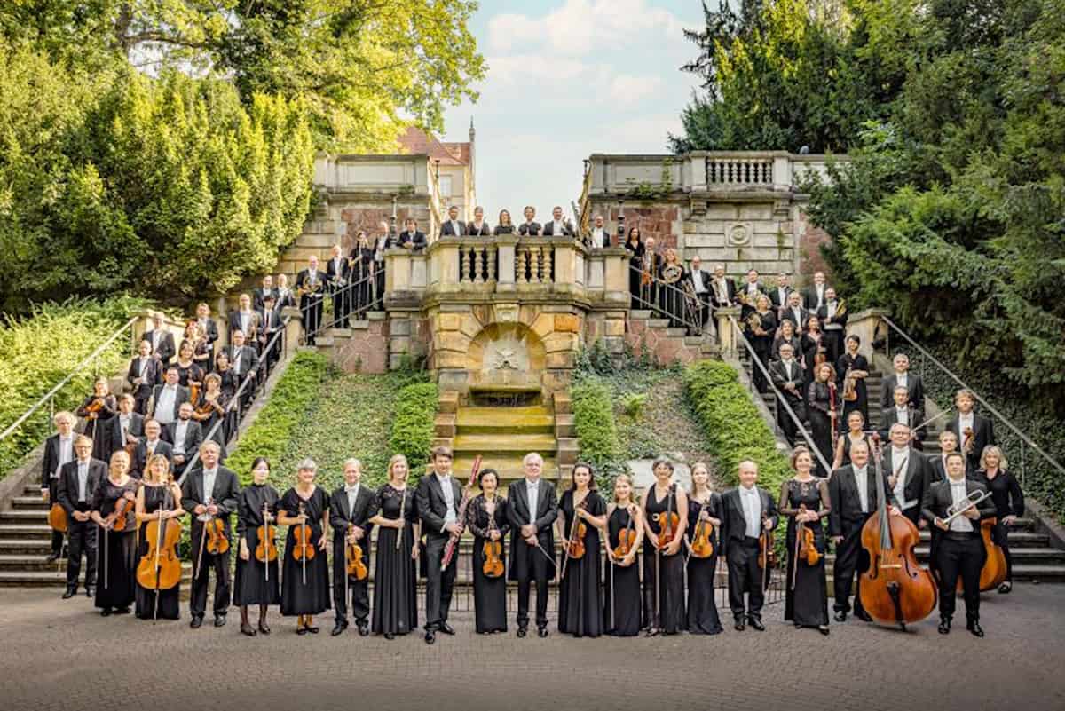 Das Orchester der Elbland Philharmonie Sachsen. Foto: Robert Jentzsch