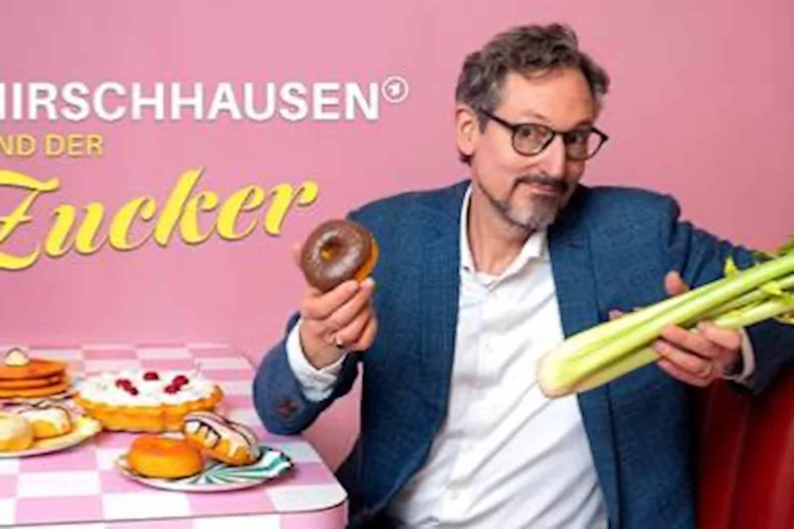 Eckart Hirschhausen geht den Auswirkungen von zu hohem Zuckerkonsum nach. Foto: WDR/Ben Knabe