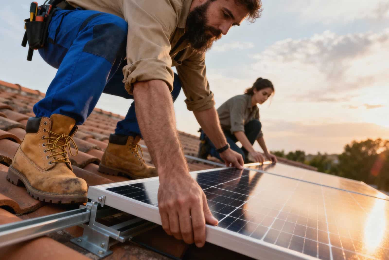 Bald können Sie Solarstrom auch an ihre Nachbarn verkaufen. Foto: Freepik