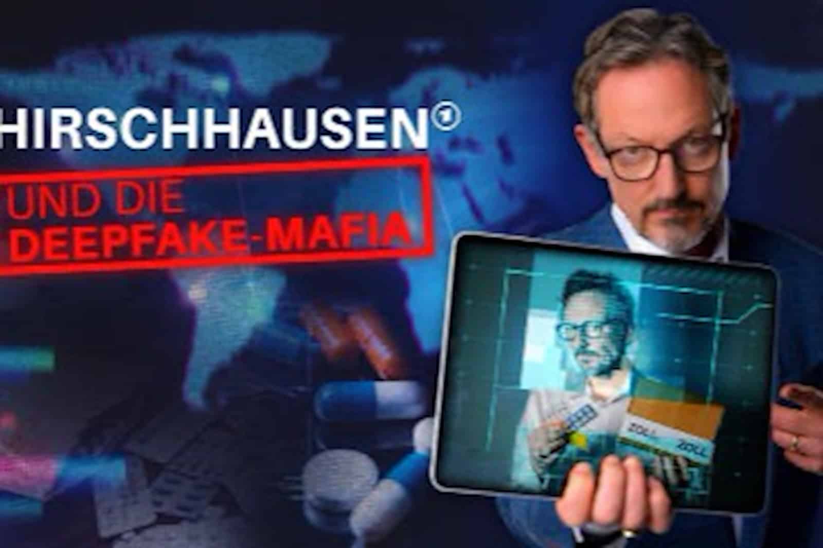 Hirschhausen ist der Deepfake-Mafia auf der Spur. Foto: WDR/Bilderfest/Annika Graeff
