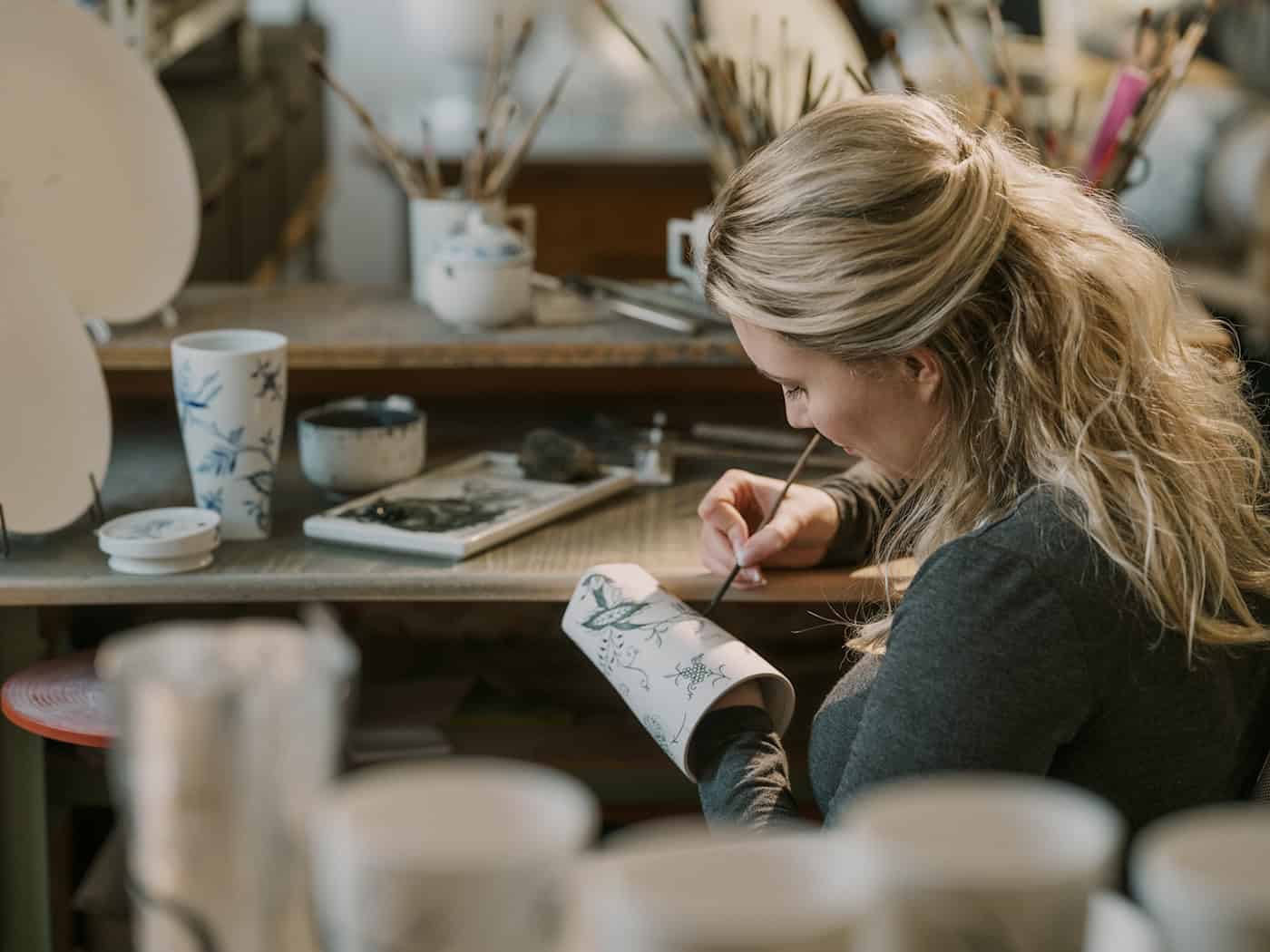 In der Porzellanmanufaktur Meißen wird die Tradition der Porzellanherstellung gelegt. Foto: MEISSEN