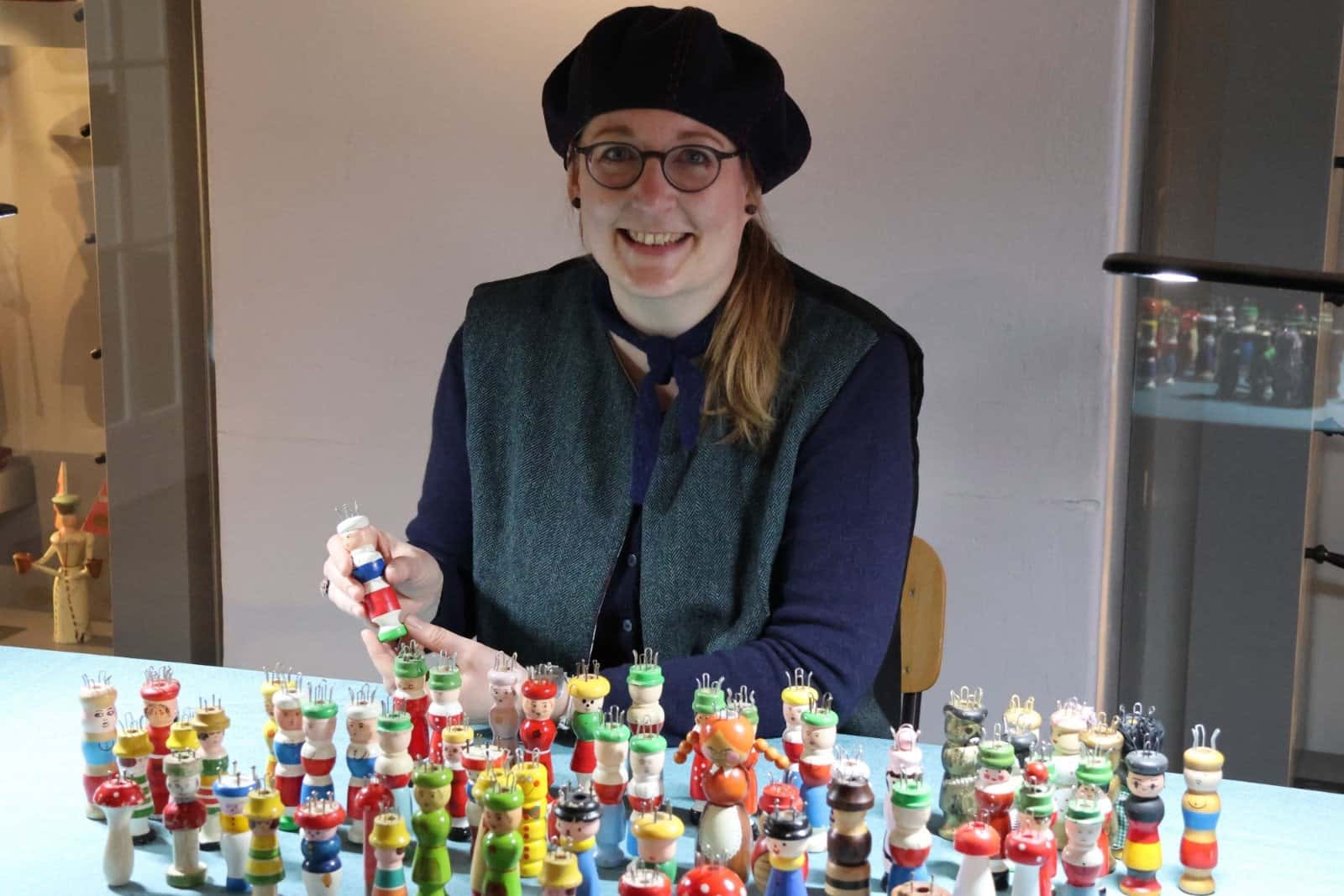 Mona Knorr sammelt Stricklieseln. Und was sammeln Sie? Foto: Privat