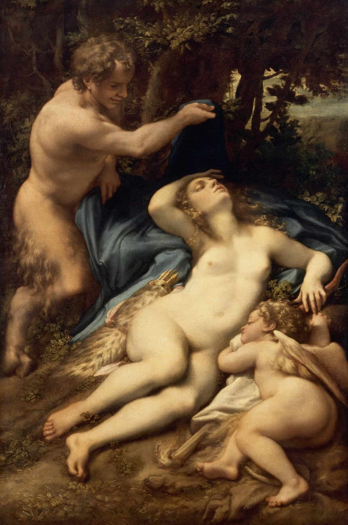 Correggios "Venus und Cupido". Foto: Louvre