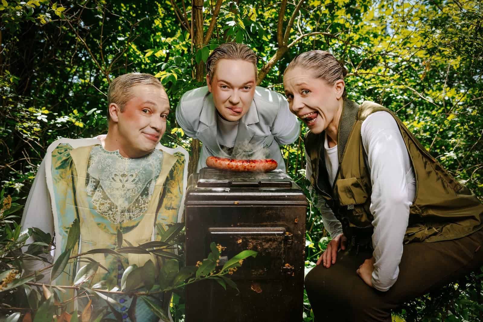 Open-Air-Vergnügen der besonderen Art: In der Serkowitzer Volksoper geht es um die Wurst. Foto: Robert Jentzsch