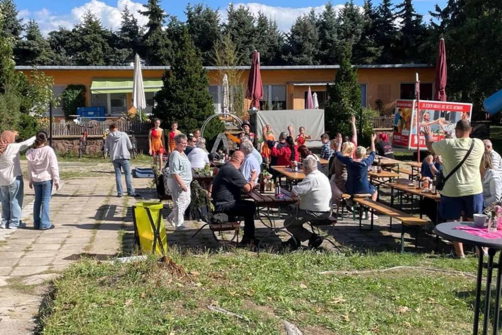 MIt einem Sommerfest feierte die Tafel Radebeul ihren zehnten Geburtstag. Foto: Tafel Radebeul