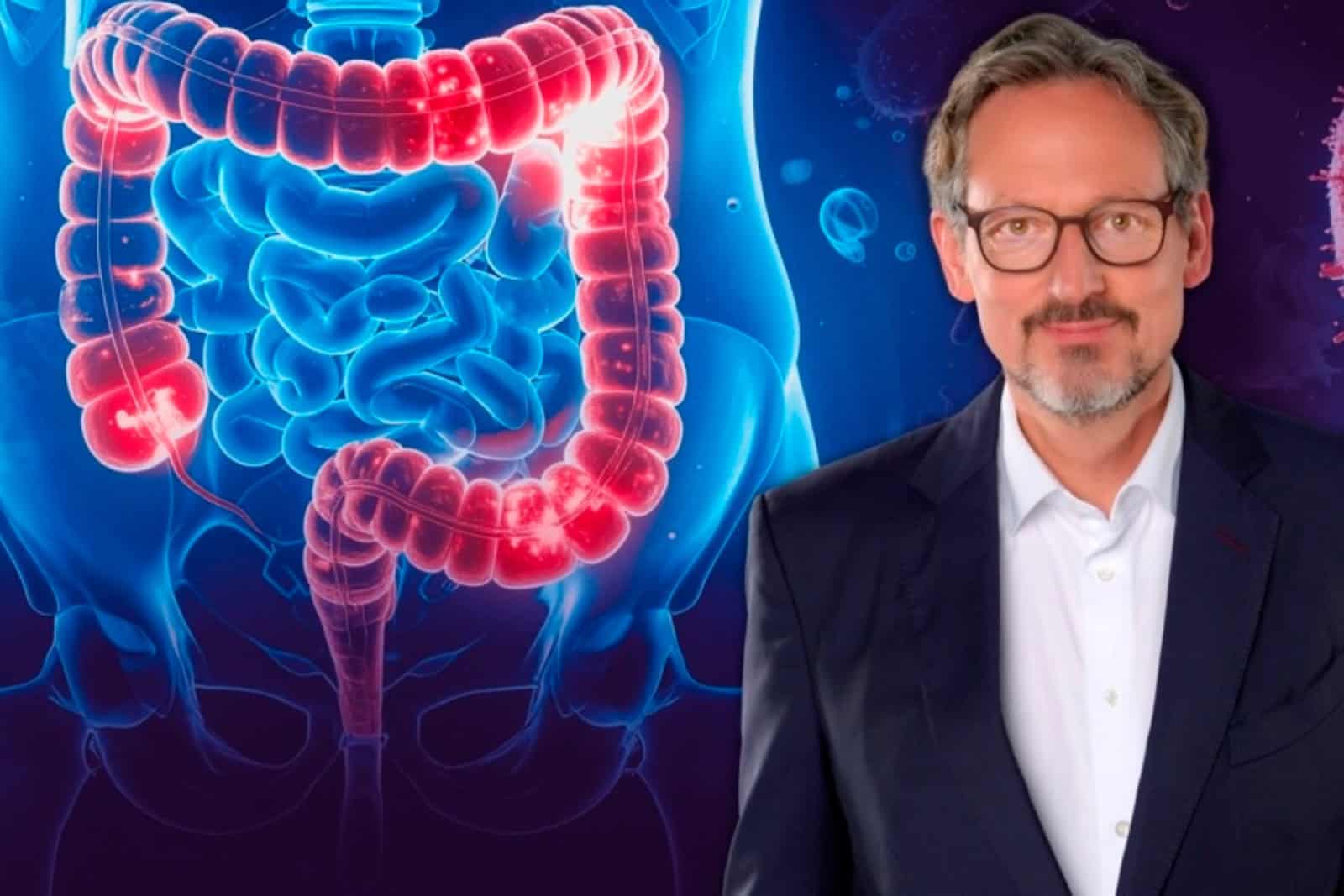 Dr. Eckart von Hirschhausen erklärt in seiner neuen Doku alles zum Thema Darm. Foto: WDR/Bilderfest/Annika Graef