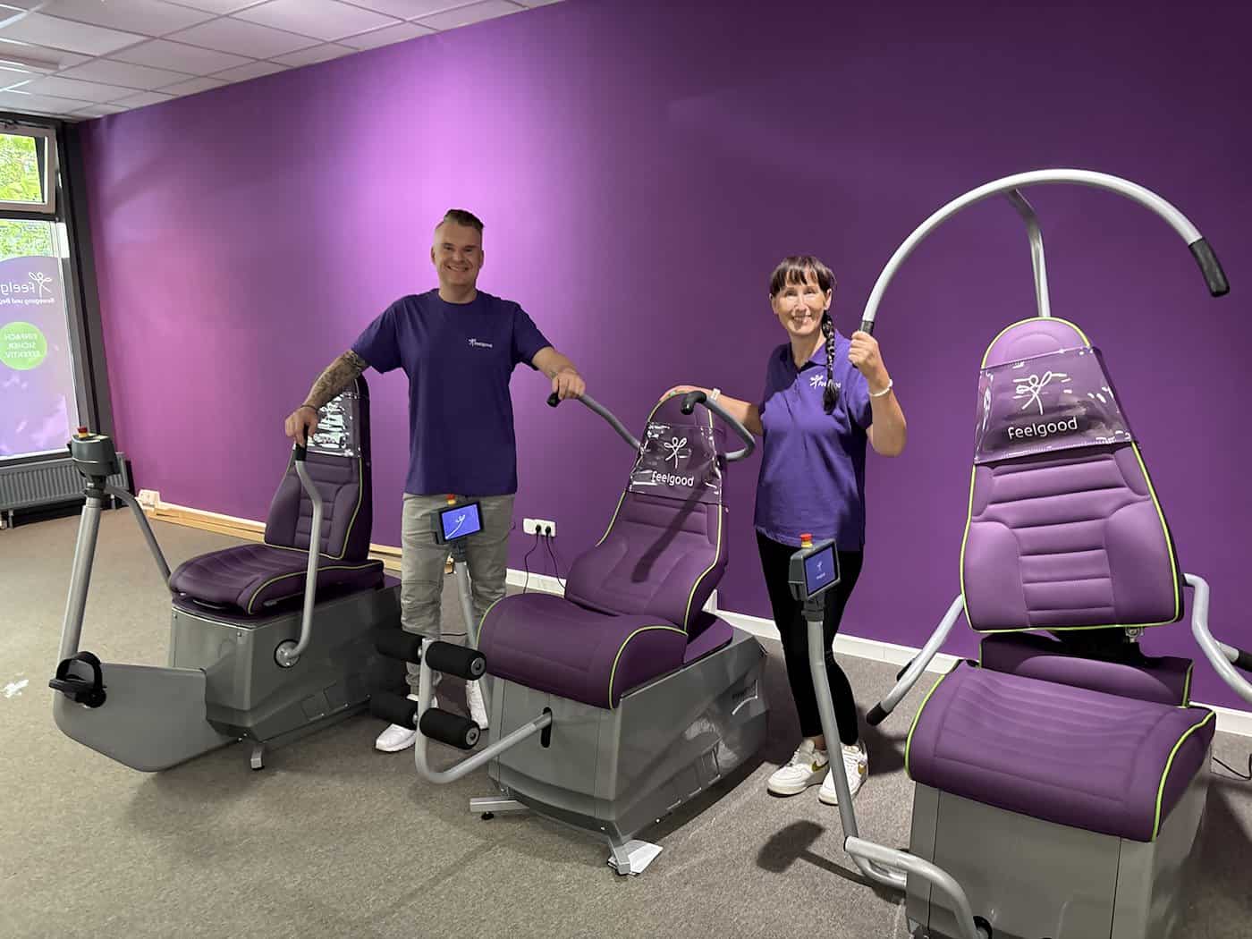 So sehen die automatisierten Fitnessgeräte aus, die Bewegung bis in hohe Alter ermöglichen. Foto: meeco Communication Services