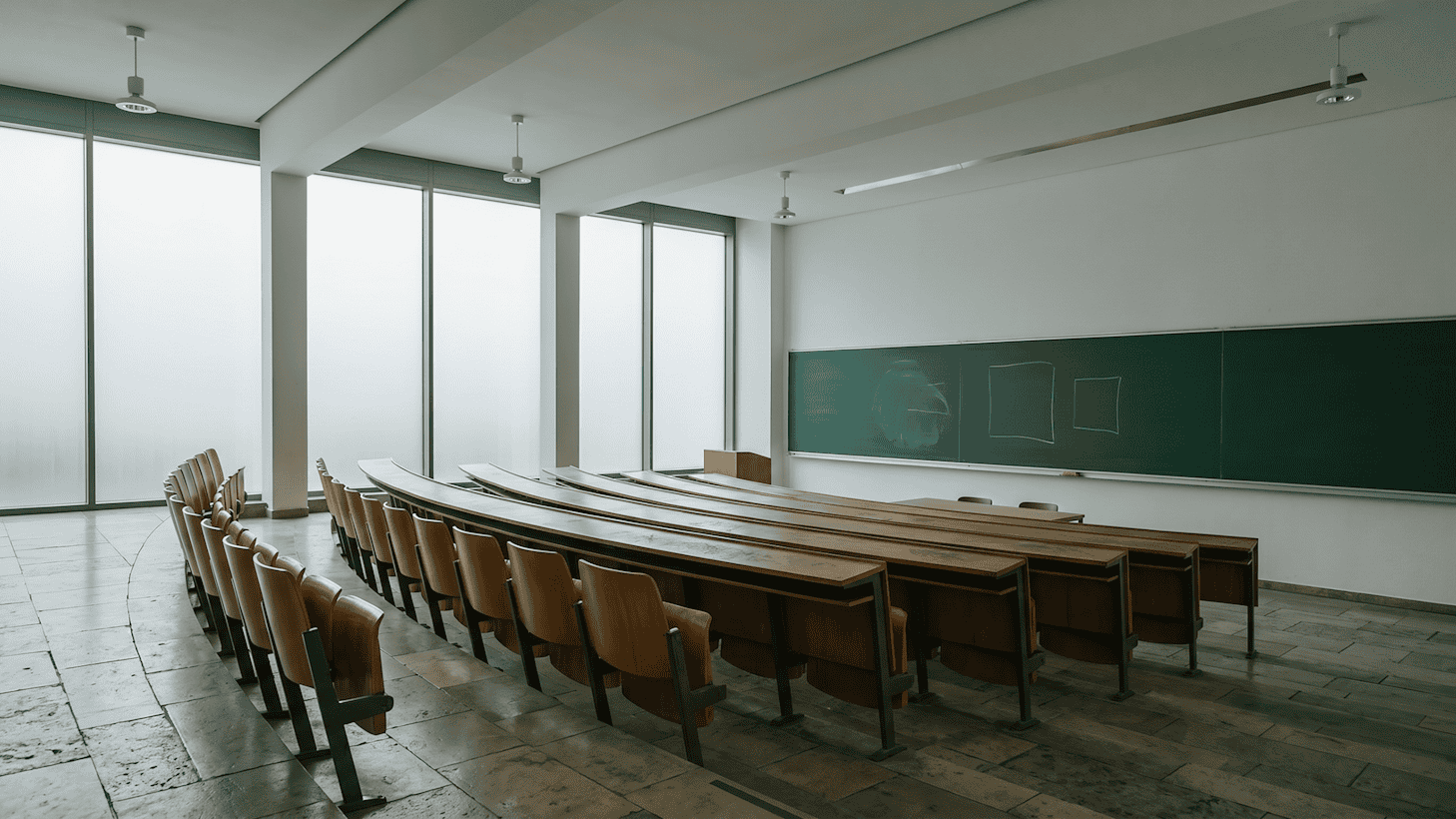 Hörsaal in einer Hochschule
