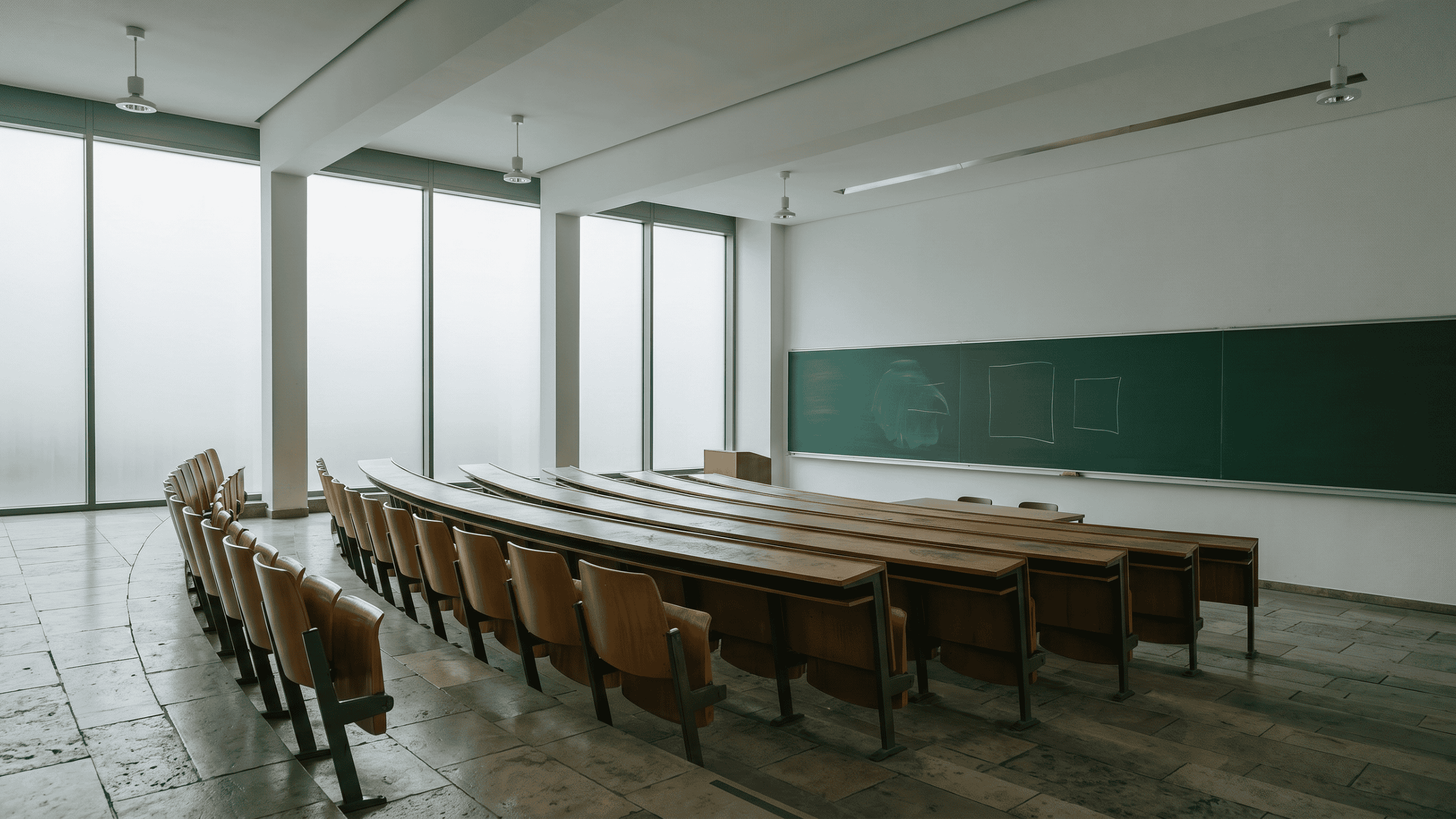 Hörsaal in einer Hochschule