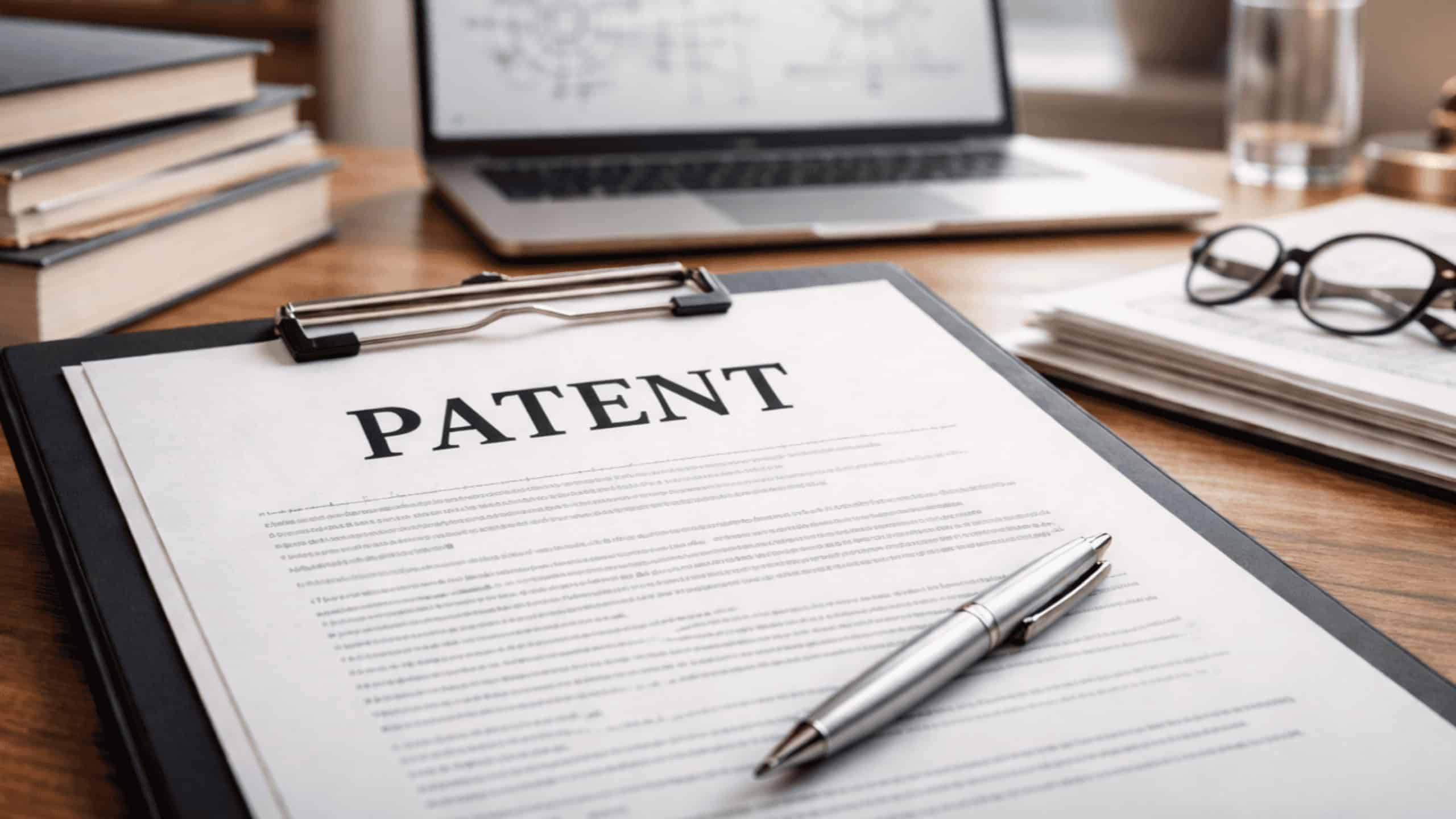 Auf diesem Dokument steht mehr als ein Wort: Ein Patent bedeutet, dass aus einer Idee im Labor ein Produkt auf dem Markt werden kann.