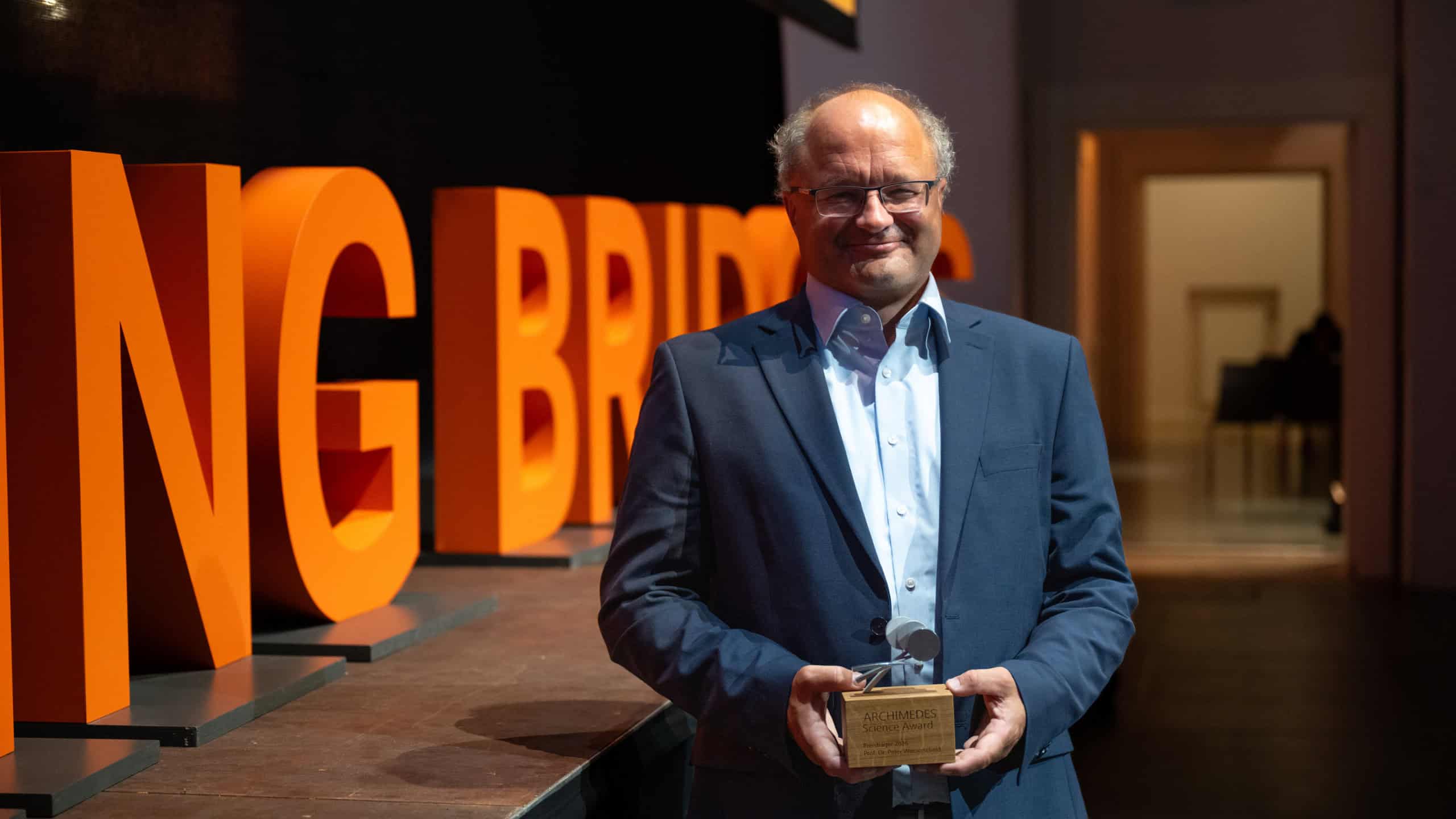Peter Wasserscheid mit dem Archimedes Science Award 2026