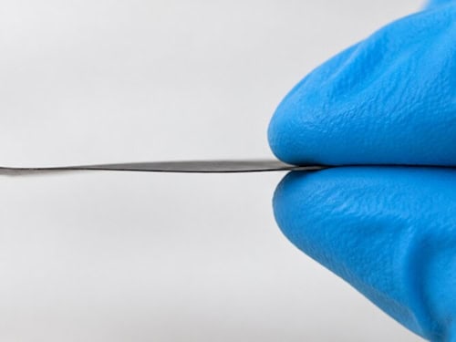 Nanocomposite film for pressure measurement and energy harvesting from the laboratories at Chemnitz University of Technology