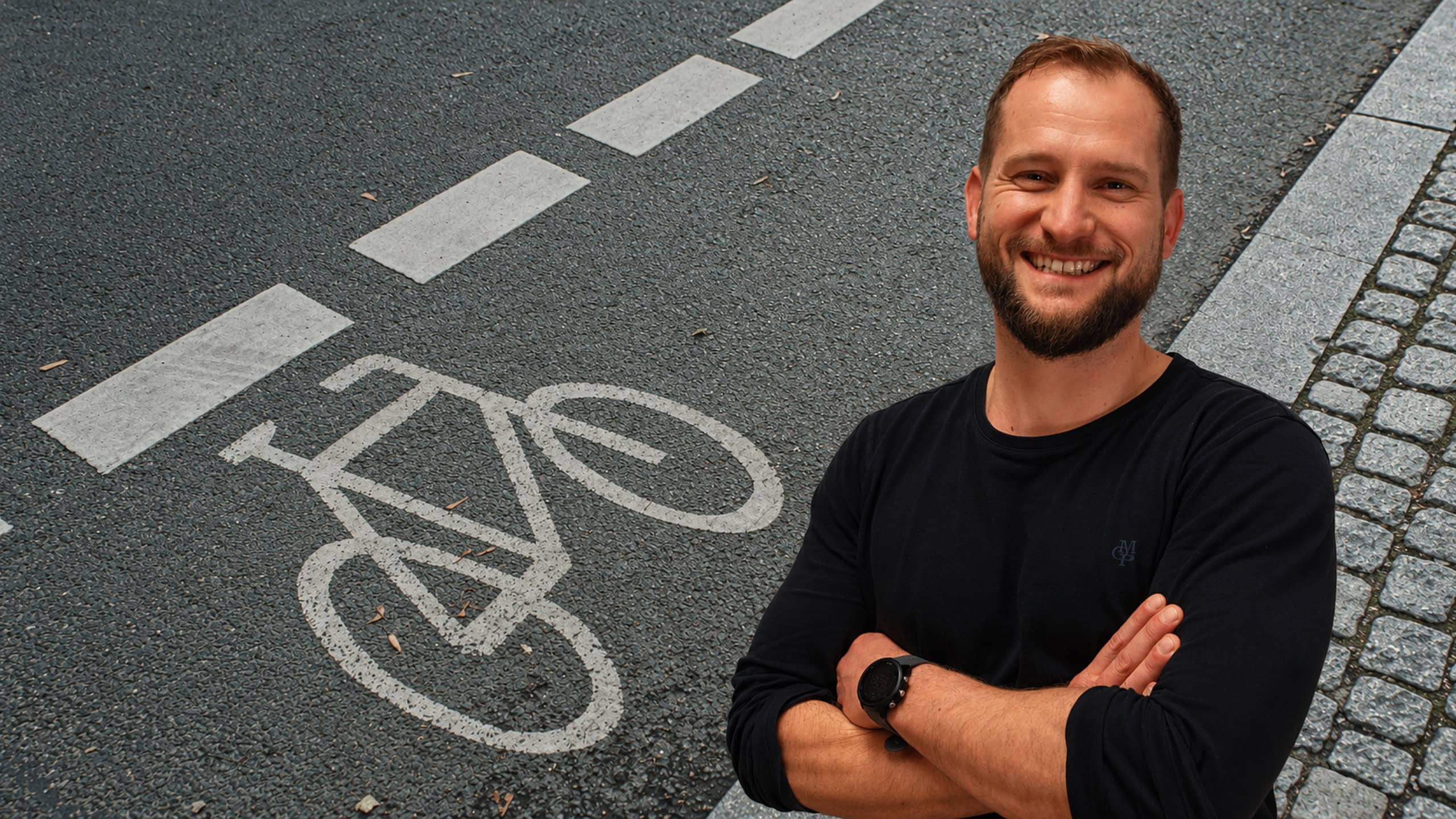 Porträt des Verkehrsforschers Sven Lißner von der TU Dresden.
