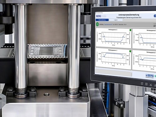 Software from Fraunhofer IWU for monitoring industrial presses using sensors