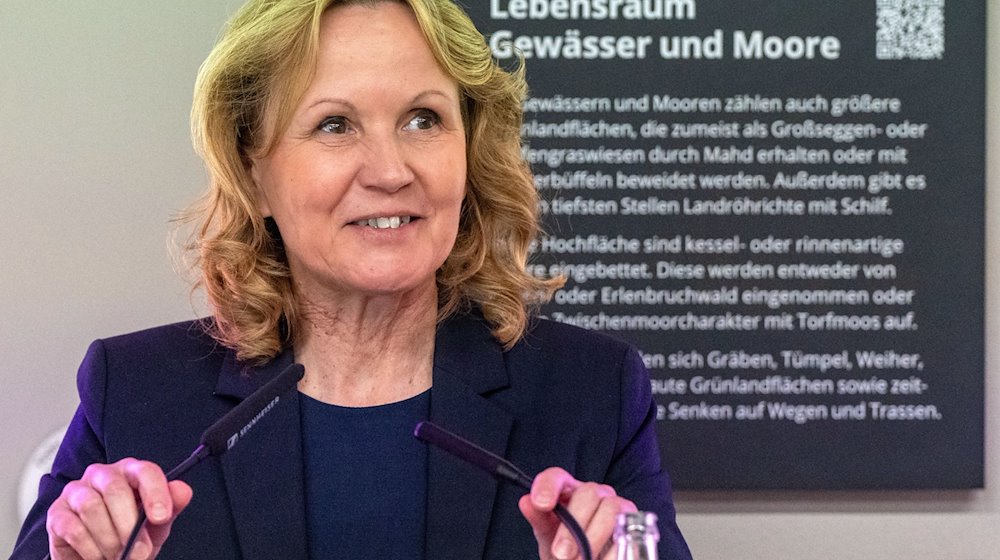 Steffi Lemke (Bündnis 90/Die Grünen), Bundesministerin für Umwelt, Naturschutz, nukleare Sicherheit und Verbraucherschutz. / Foto: Soeren Stache/dpa