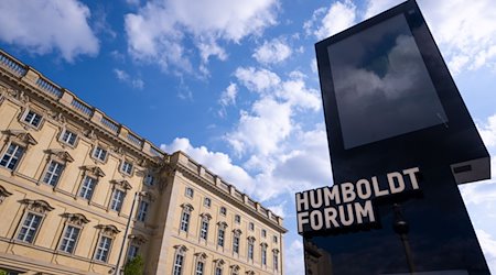 Blick auf das wiederaufgebaute Berliner Schloss, Sitz des Humboldt Forums. / Foto: Monika Skolimowska/dpa