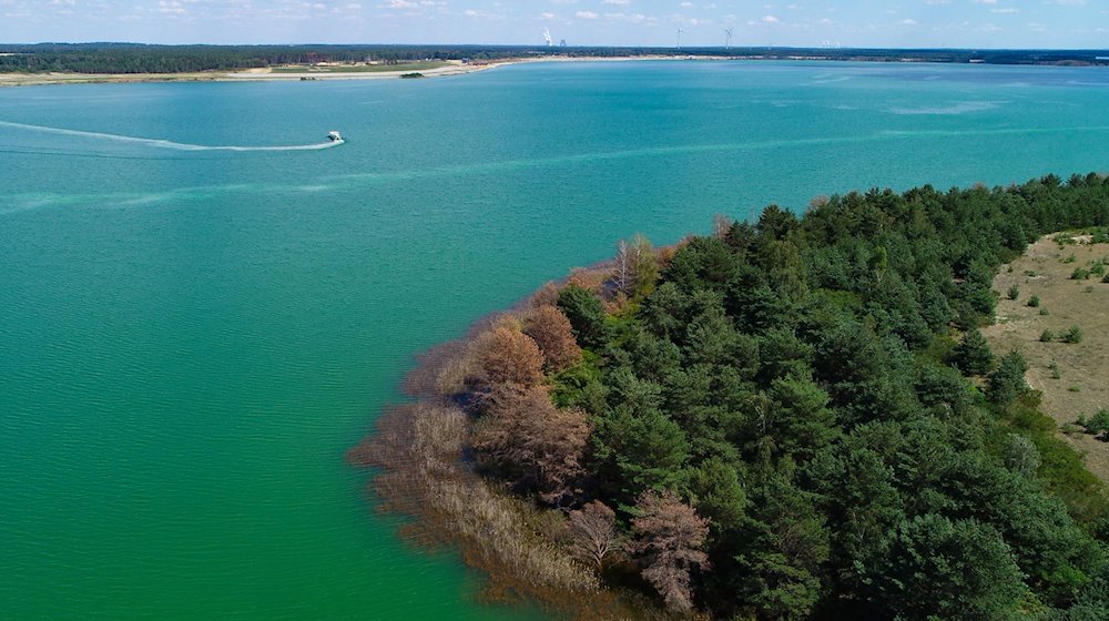 Der Sedlitzer Sees im Lausitzer Seenland. / Foto: Patrick Pleul/dpa-Zentralbild/dpa/Archivbild