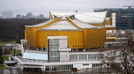 Blick auf die Berliner Philharmonie. / Foto: Monika Skolimowska/dpa