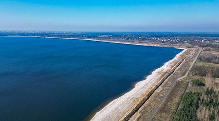 Der Cottbuser Ostsee soll künftig als Speicher genutzt werden. / Foto: Patrick Pleul/dpa/Archivbild