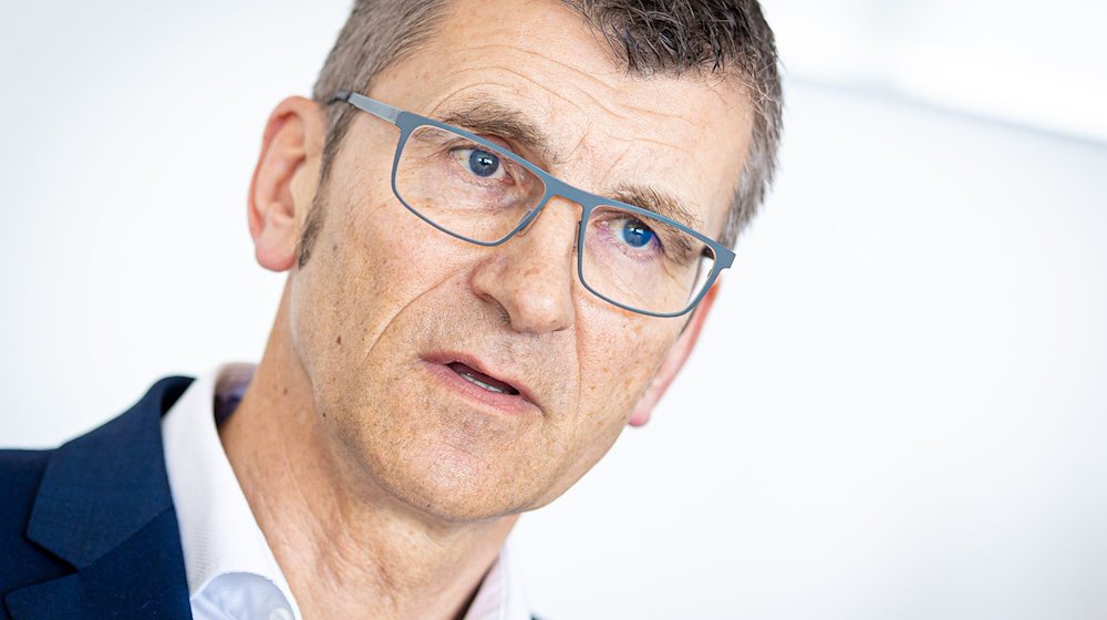 Friedo de Vries, Präsident Landeskriminalamt Niedersachsen. / Foto: Moritz Frankenberg/dpa