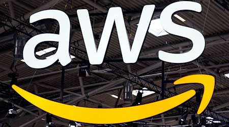 Das Firmenlogo von AWS. / Foto: Uwe Lein/dpa