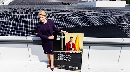 Franziska Giffey (SPD), Berliner Senatorin für Wirtschaft, Energie und Betriebe. / Foto: Christoph Soeder/dpa