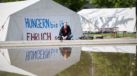 Teilnehmer des Berliner Klima-Hungerstreiks bricht Aktion wegen Lebensgefahr ab