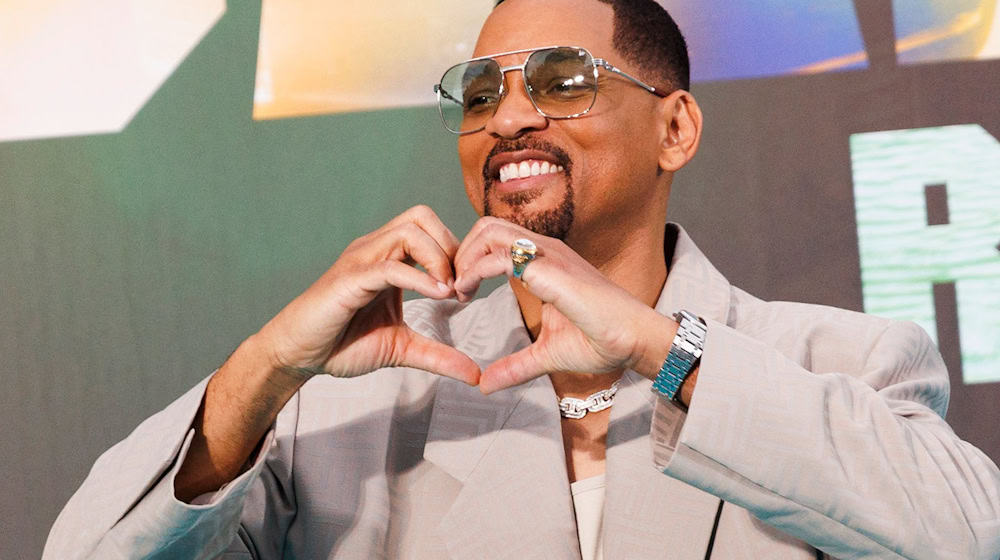 Schauspieler Will Smith kommt zu der Europapremiere des Filmes «Bad Boys: Ride or Die». / Foto: Carsten Koall/dpa