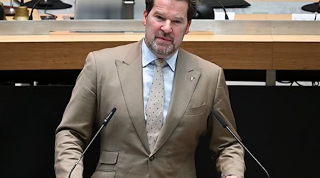 Dirk Stettner (CDU), Fraktionsvorsitzender, spricht auf der Plenarsitzung des Berliner Abgeordnetenhauses. / Foto: Jens Kalaene/dpa