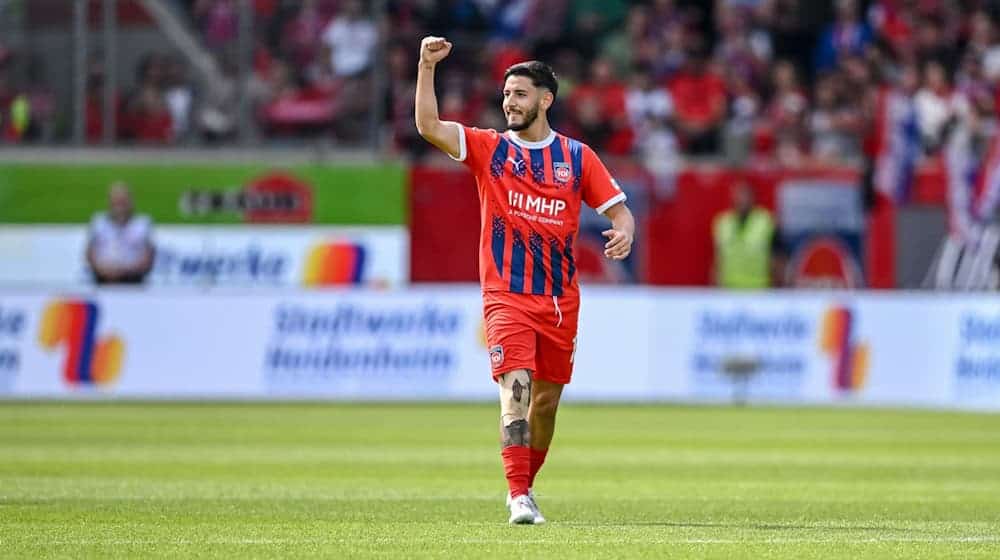 Heidenheims Kevin Sessa wechselt zur Hertha. / Foto: Harry Langer/dpa