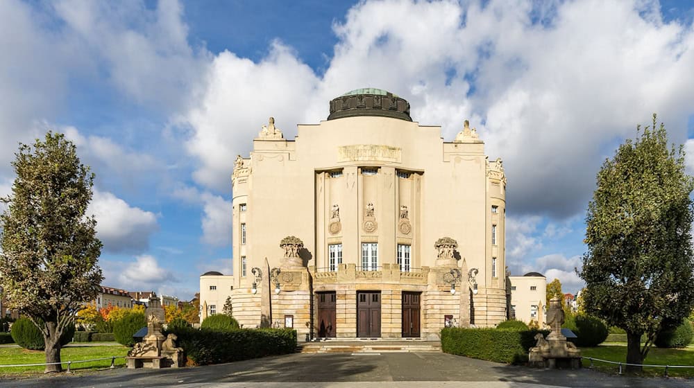 Das Staatstheater in Cottbus. / Foto: Frank Hammerschmidt/dpa