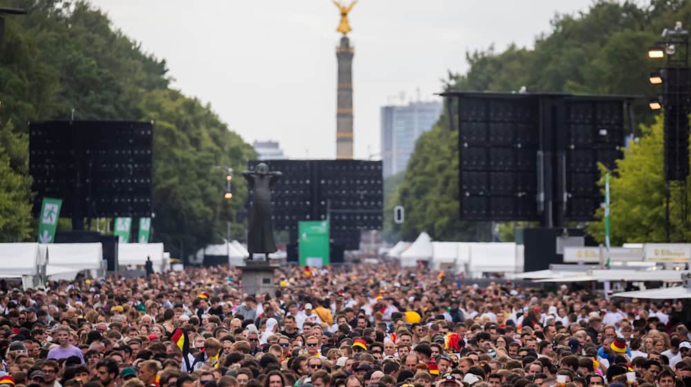 Ansturm der Fans zum EM-Endspiel in Berlin erwartet