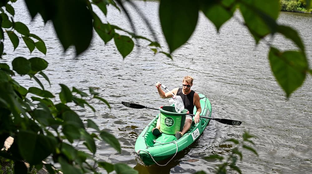 Das kostenlose Paddeln ist laut Sebastian Bunk sehr beliebt. / Foto: Jens Kalaene/dpa