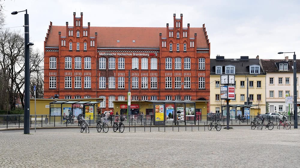 Die Medizinische Hochschule Brandenburg bildet an vier Standorten aus, unter anderem in Brandenburg an der Havel. (Archivfoto) / Foto: Soeren Stache/dpa-Zentralbild/dpa