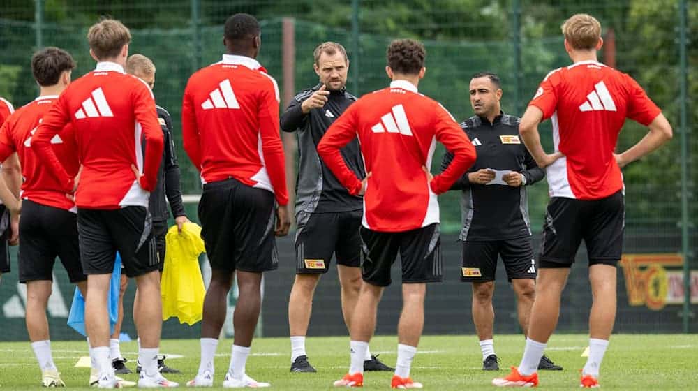 Union Berlin trainiert in Brandenburg.  / Foto: Soeren Stache/dpa