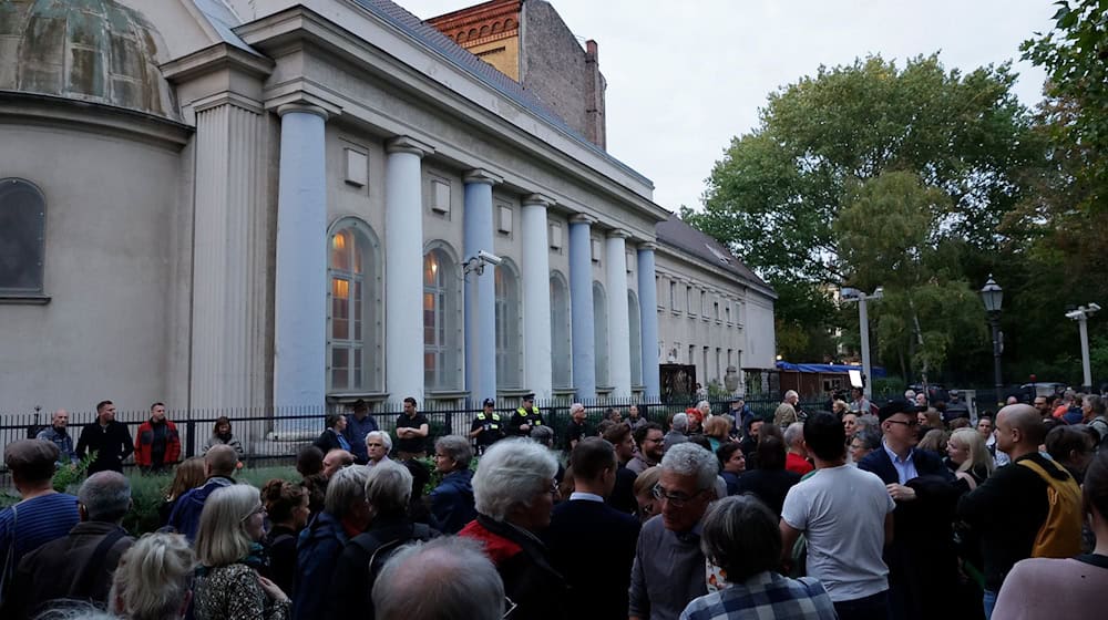 Die neue Synagoge soll ein Provisorium ersetzen. (Archivbild) / Foto: Carsten Koall/dpa