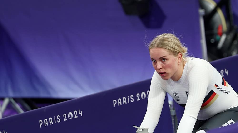 Überlegene Siegerin im Velodrom: Emma Hinze. / Foto: Jan Woitas/dpa