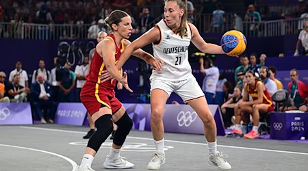 Svenja Brunckhorst gewann bei Olympia Gold im 3x3-Basketball. / Foto: Sina Schuldt/dpa