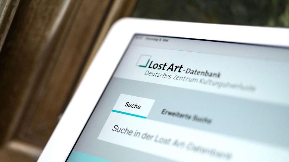 In der Lost Art-Datenbank werden internationale Such- und Fundmeldungen von NS-Raubkunst veröffentlicht (Archivbild). / Foto: Marijan Murat/dpa