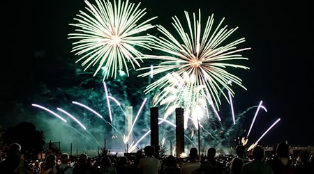 Sechs internationale Teams kämpfen bei der Pyronale um das beste Feuerwerk. (Archivbild) / Foto: Paul Zinken/dpa