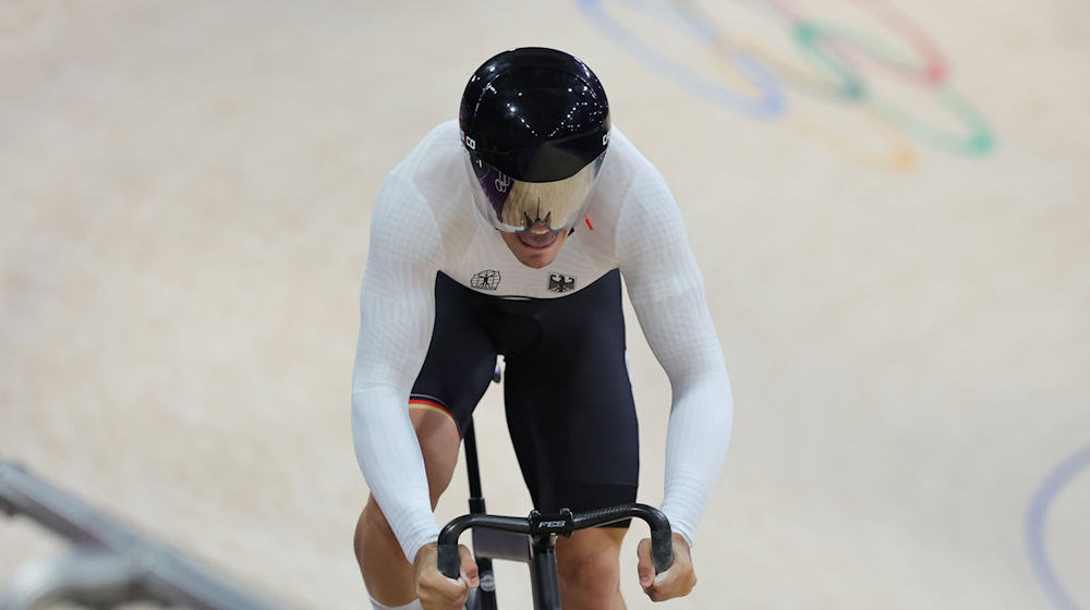  Luca Spiegel sicherte sich bei den deutschen Meisterschaften in Berlin den Titel im Sprint. / Foto: Rolf Vennenbernd/dpa