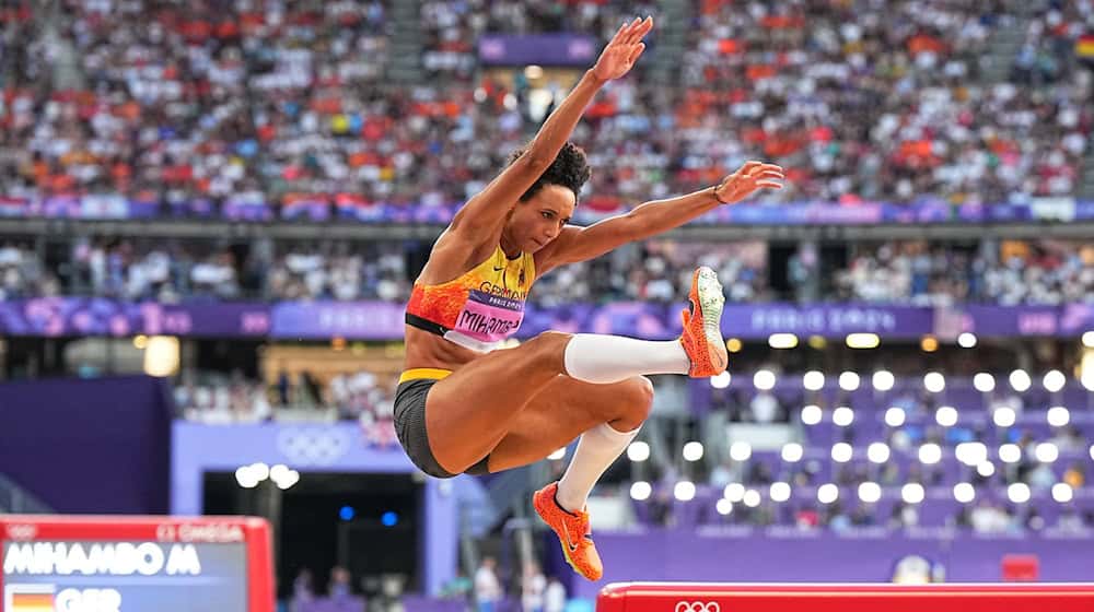 Weitspringerin Malaika Mihambo wird nicht beim Istaf in Berlin starten. / Foto: Michael Kappeler/dpa