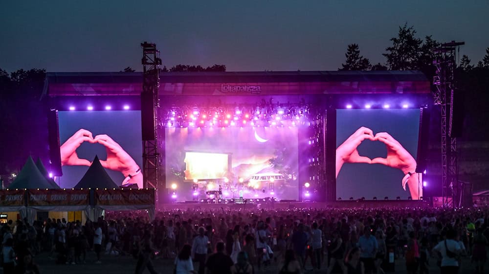 Das Lollapalooza auf dem Olympiagelände geht am 7. und 8. September in seine achte Runde. (Archivbild) / Foto: Britta Pedersen/dpa