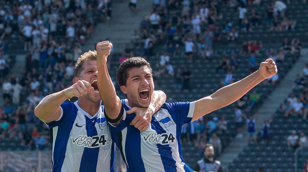 Maza trumpft bei Hertha aktuell auf. / Foto: Matthias Koch/dpa