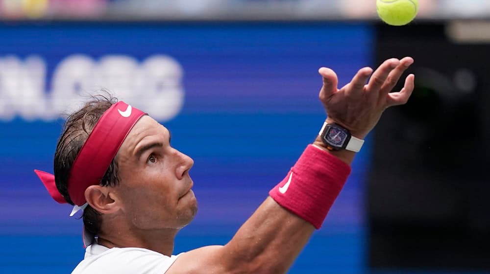 Nadal bei seinem bisher letzten US-Open-Auftritt. / Foto: Julia Nikhinson/AP/dpa